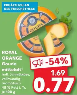 Kaufland ROYAL ORANGE Gouda mittelalt Angebot