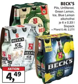 Lösch Depot BECK'S Angebot
