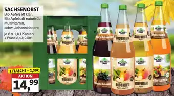 Lösch Depot SACHSENOBST Bio Apfelsaft Angebot