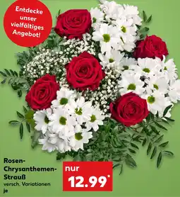 Kaufland Rosen- Chrysanthemen- Strauß Angebot