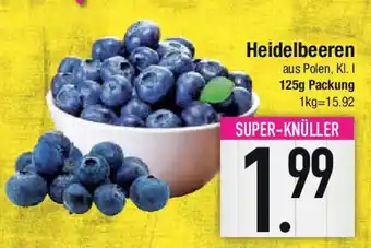 E-Center Heidelbeeren Angebot