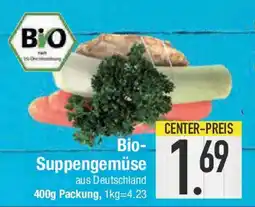 E-Center Bio- Suppengemüse Angebot