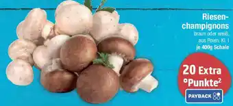 E-Center Riesen- champignons Angebot