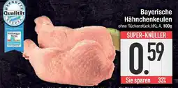 E-Center Bayerische Hähnchenkeulen Angebot