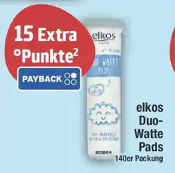 E-Center elkos Duo- Watte Pads 140er Packung Angebot