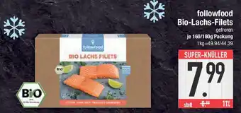 E-Center followfood Bio-Lachs-Filets Angebot