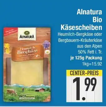 E-Center Alnatura Bio Käsescheiben Angebot