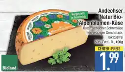 E-Center Andechser Natur Bio- Alpenblumen-Käse Angebot