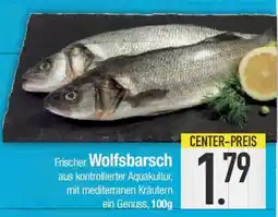 E-Center Frischer Wolfsbarsch Angebot