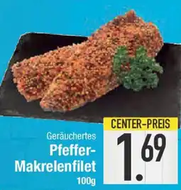 E-Center Geräuchertes Pfeffer- Makrelenfilet Angebot