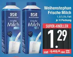 E-Center Weihenstephan Frische Milch Angebot