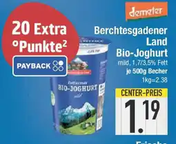 E-Center demeter Berchtesgadener Land Bio-Joghurt Angebot