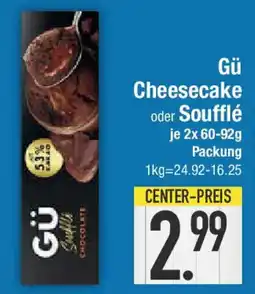 E-Center Gü Cheesecake oder Soufflé Angebot