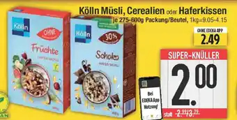 E-Center Kölln Müsli, Cerealien oder Haferkissen Angebot