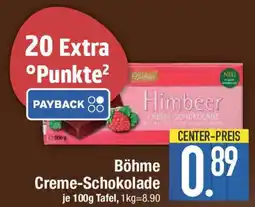 E-Center Böhme Creme-Schokolade Angebot