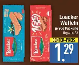 E-Center Loacker Waffeln Angebot