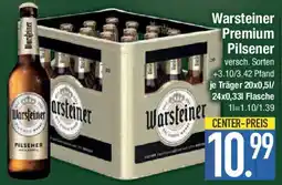 E-Center Warsteiner Premium Pilsener Angebot