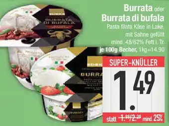 E-Center Burrata oder Burrata di bufala Pasta Angebot