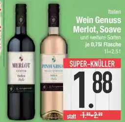 E-Center Italien Wein Genuss Merlot, Soave Angebot