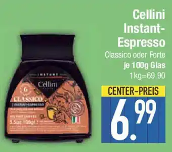 E-Center Cellini Instant- Espresso Angebot