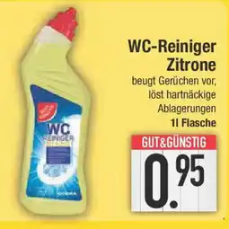 E-Center GUT& GÜNSTIG WC-Reiniger Zitrone Angebot