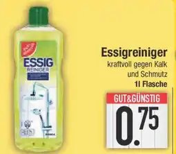 E-Center GUT& GÜNSTIG Essigreiniger Angebot