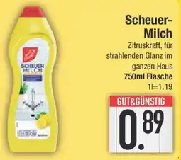 E-Center GUT& GÜNSTIG Scheuer- Milch Angebot