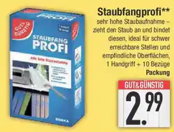 E-Center GUT& GÜNSTIG Staubfangprofi Angebot