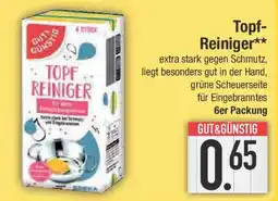E-Center GUT& GÜNSTIG Topf- Reiniger Angebot