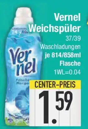 E-Center Vernel Weichspüler Angebot