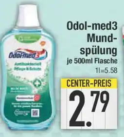 E-Center Odol-med3 Mund- spülung Angebot