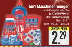 E-Center 5in1 Maschinenreiniger Somat Angebot