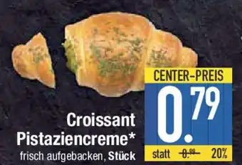 E-Center Croissant Pistaziencreme Angebot
