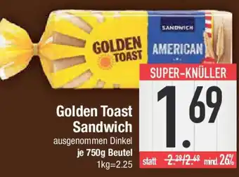 E-Center Golden Toast Sandwich Angebot