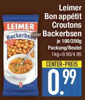 E-Center Leimer Bon appétit Croutons oder Backerbsen Angebot