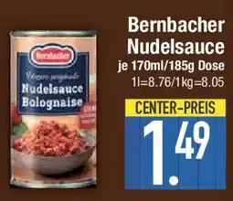 E-Center Bernbacher Nudelsauce Angebot