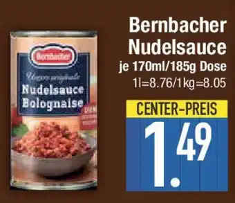 E-Center Bernbacher Nudelsauce Angebot