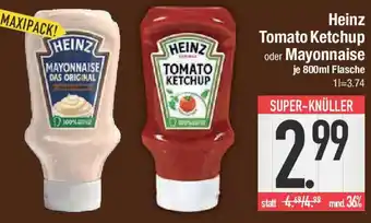 E-Center Heinz Tomato Ketchup oder Mayonnaise Angebot
