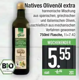 E-Center Natives Olivenöl extra Angebot