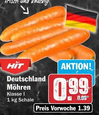 HIT Deutschland Möhren Angebot