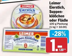 HIT Leimer Eierstich, Suppen- klößchen oder Flädle Angebot