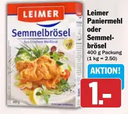HIT Leimer Paniermehl oder Semmel- brösel Angebot
