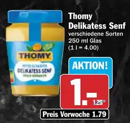 HIT Thomy Delikatess Senf Angebot