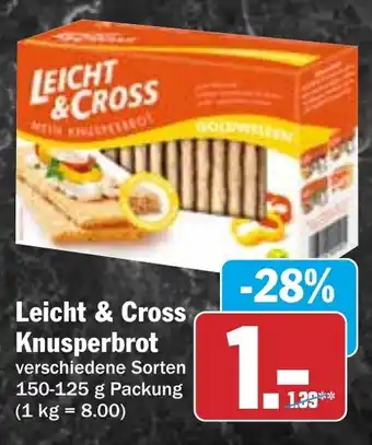 HIT Leicht & Cross Knusperbrot Angebot