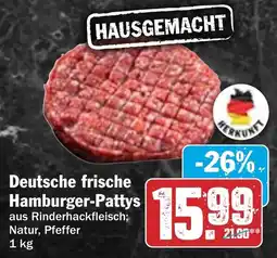 HIT Deutsche frische Hamburger-Pattys Angebot