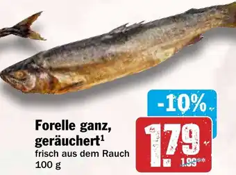 HIT Forelle ganz, geräuchert Angebot