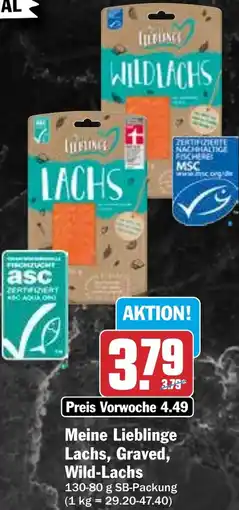 HIT Meine Lieblinge Lachs, Graved, Wild-Lachs Angebot