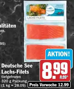 HIT Deutsche See Lachs-Filets Angebot