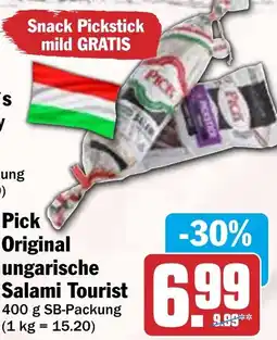 HIT Pick Original ungarische Salami Tourist Angebot
