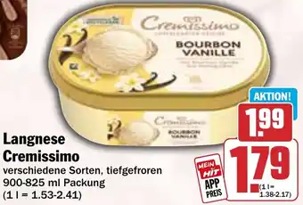 HIT Langnese Cremissimo Angebot